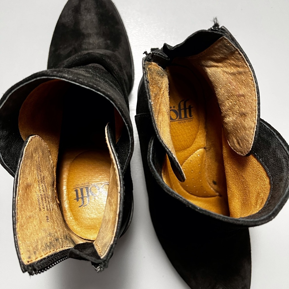 Booties, Black size 7